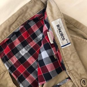 Bonobos Washed Chinos - Khaki - 36